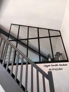 fabrication de verrière copper-smith